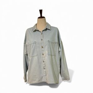 Women's Light Blue Denim Jacket Size M